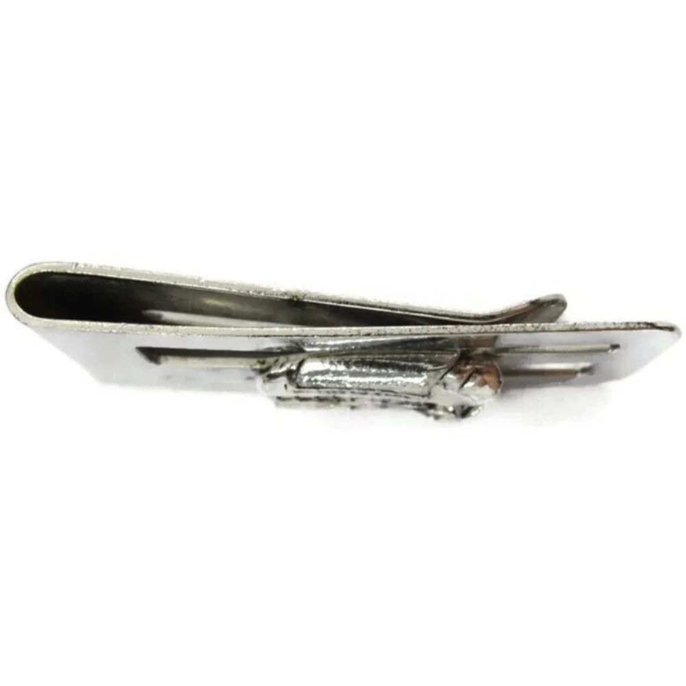 Vintage Streetcar Money Clip Men Wallet ID Credit Card Holder